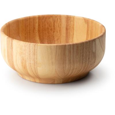 Schüssel CONTINENTA, braun (holzfarben), H:12,5cm Ø:29cm, Holzwerkstoff, Schüsseln, Schüssel, Gummibaumholz, Zum Anrichten und Präsentieren