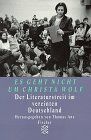 Thomas Anz - Es geht nicht um Christa Wolf: Der Literaturstreit im vereinigten Deutschland - Preis vom 13.10.2026 19:28:25 h