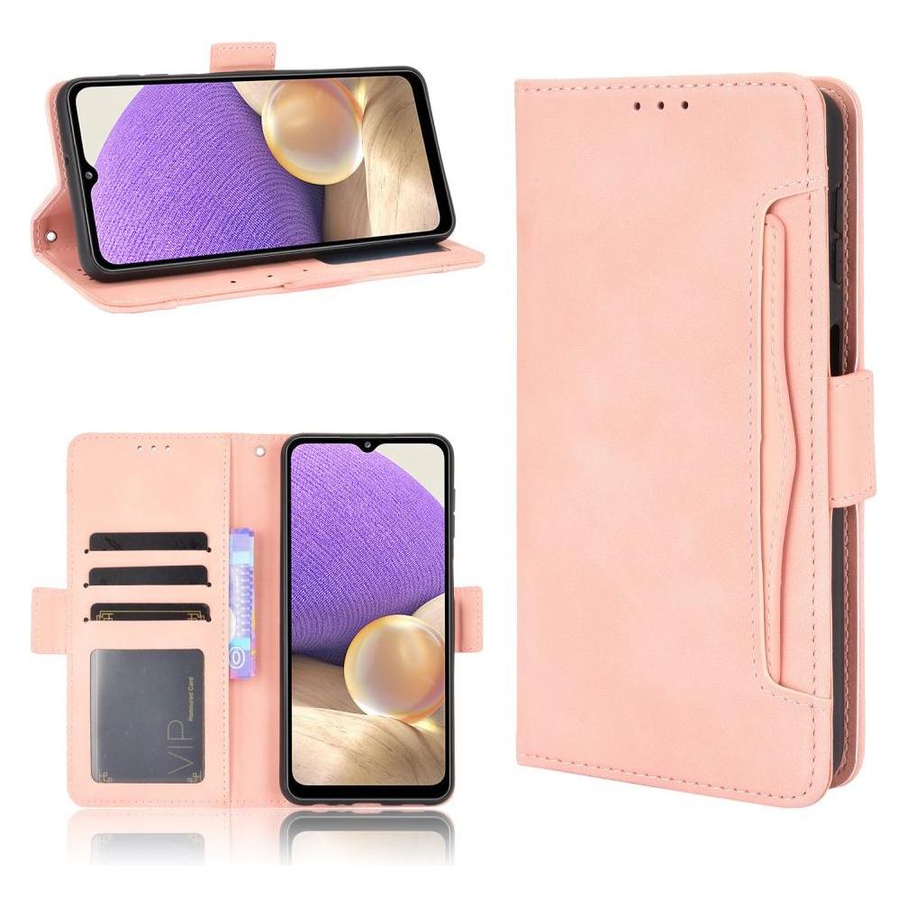 Cover-Discount Galaxy A32 5G - Etui mit vielen Kartenfächer rosa (Samsung Galaxy A32 5G) (101233732B)
