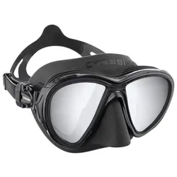 Cressi - Quantum - Spectra Lens verspiegelt - Tauchmaske - Farbe: Schwarz