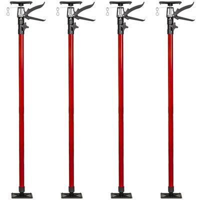 4 Baustützen 115 bis 290 cm - rot
