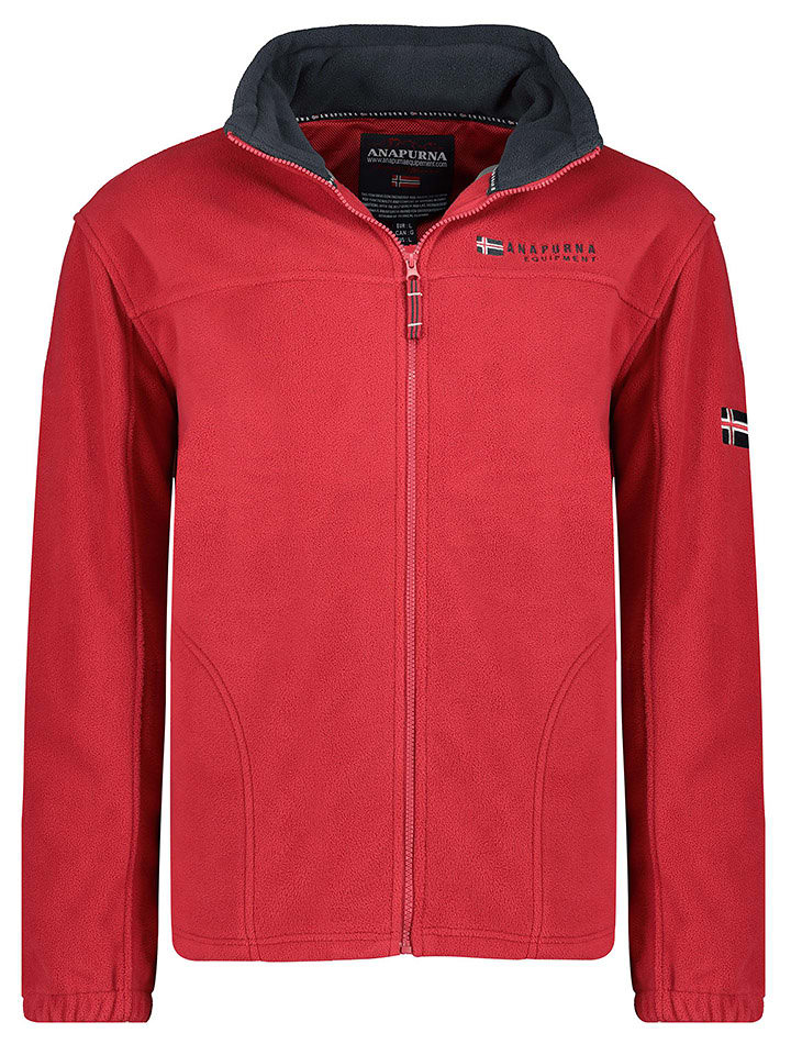 ANAPURNA Fleecejacke "Uranium" in Rot - L