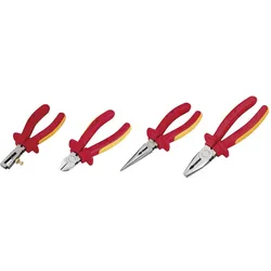 RS PRO, Zange, 4pcs insulated VDE pliers set (250 mm)