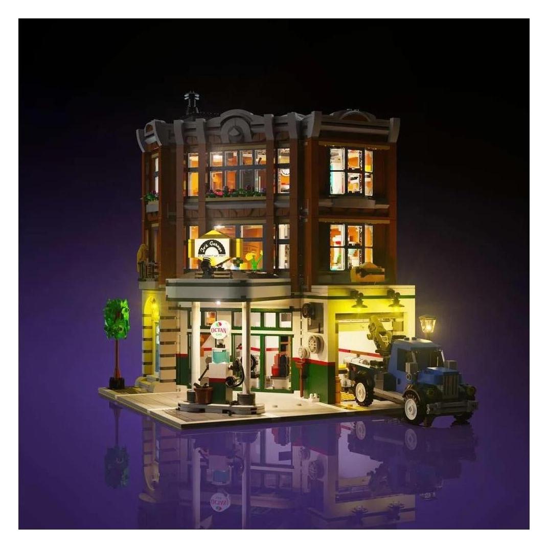 Light my bricks LMB 2.0 LED Licht Set für LEGO 10264 Eckgarage (10264)