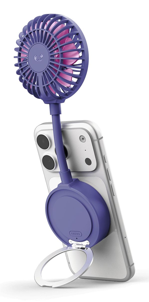 Fresh n Rebel Magnetic Fan Handventilator (Violett) 233165