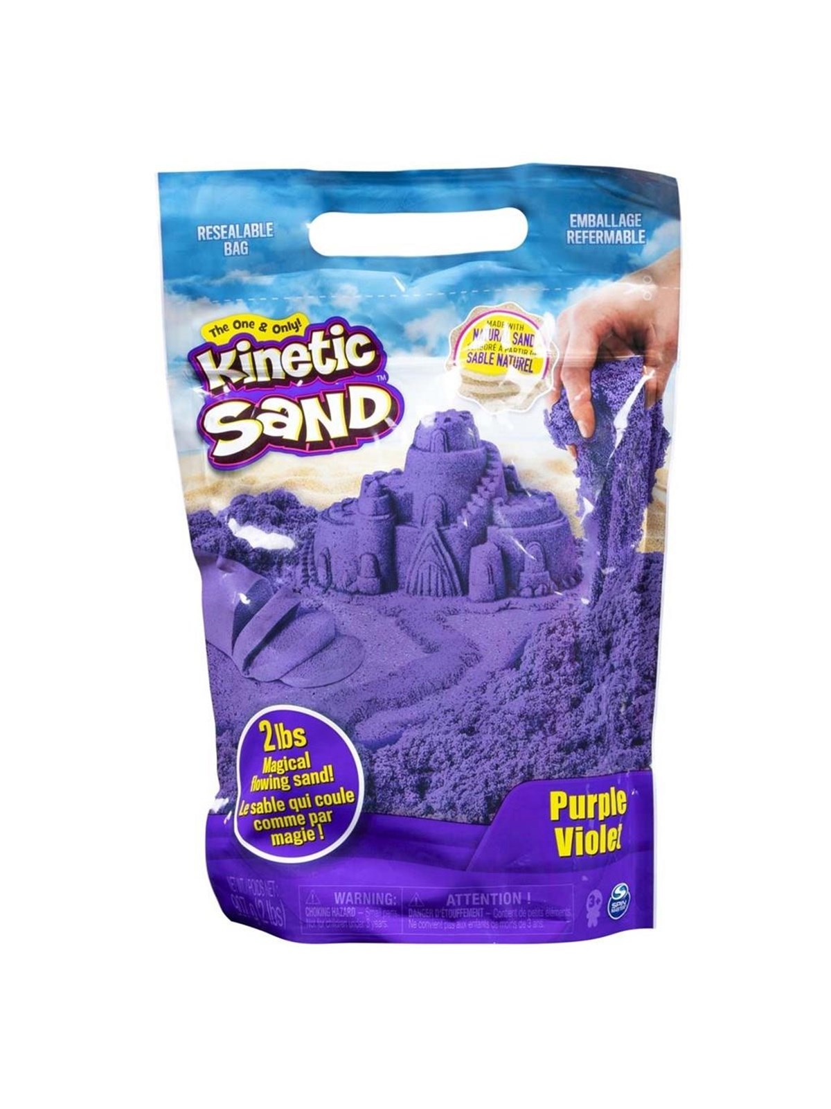 Kinetic Sand Farbbeutel Lila