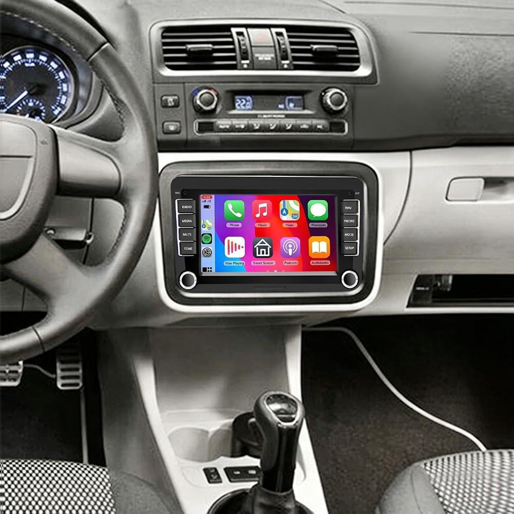 Selius 7 inch Double Din Autoradio met IPS Car Display voor modellen van 2007 tot 2014