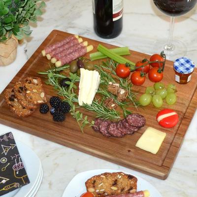 Picnic at Ascot NCAA Clemson Tigers Bamboo Cheese & Charcuterie Board