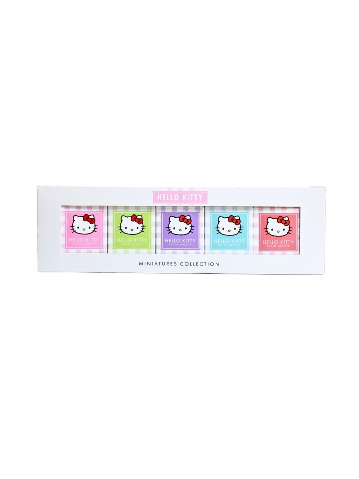 Hello Kitty Iconic Vichy Miniature Set 5?ml x 5 Eau de Toilette