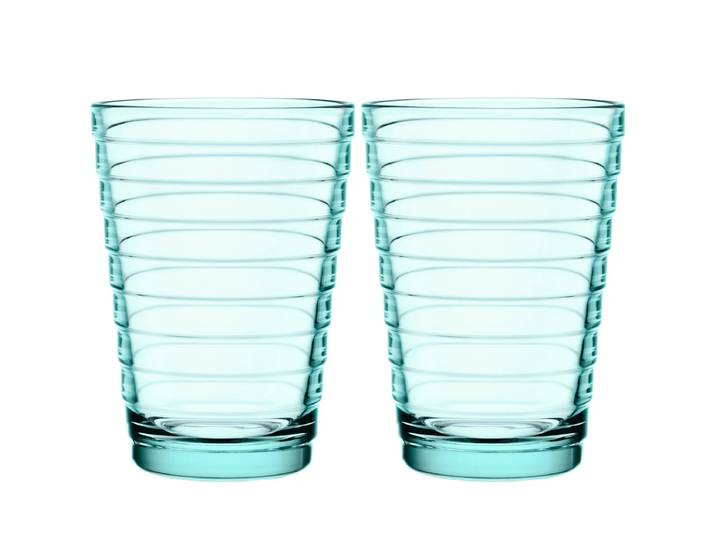Iittala - Aino Aalto Longdrinkglas 33 cl, wassergrün (2er-Set)