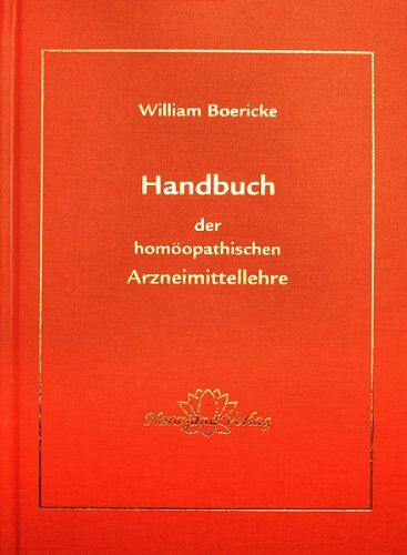 William Boericke - Handbuch der homöopathischen Arzneimittellehre - Preis vom 10.10.2026 11:48:34 h