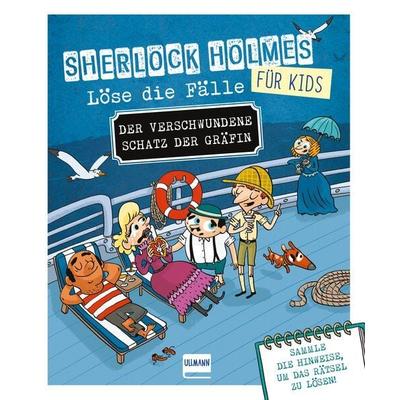 Sherlock für Kids – Löse die Fälle – Der verschwundene Schatz der Gräfin, Taschenbuch von Sandra Lebrun, Ullmann Medien, 978-3-7415-2765-4