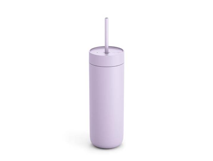 Fellow Carter Carry – Gobelet de voyage isotherme en acier inoxydable de 591 ml – Garde la chaleur pendant 12 heures/reste froid pendant 24 heures – Joint étanche – Poignée en acier inoxydable