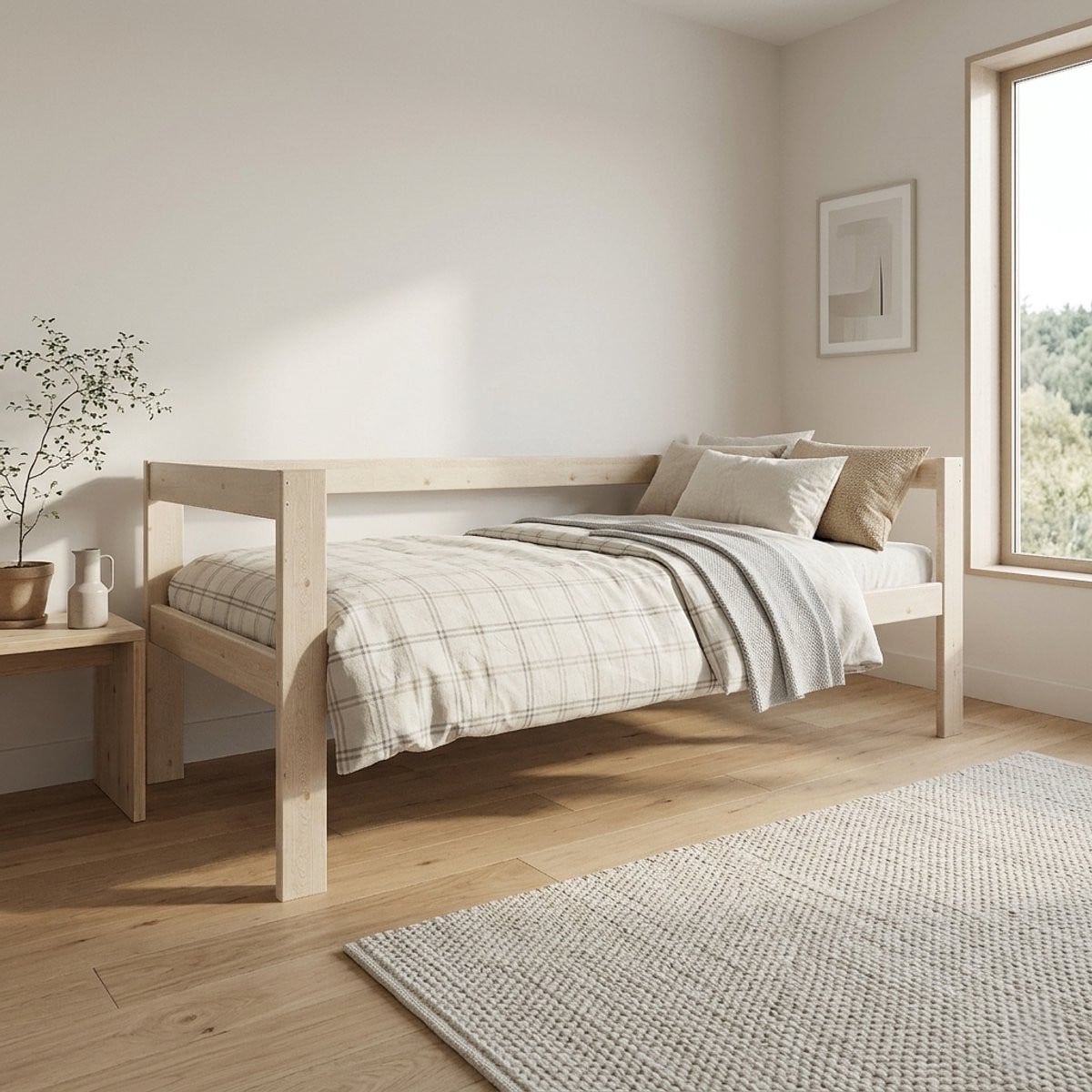 Need Sleep Seniorenbed van Massief Hout, 90 x 200 cm