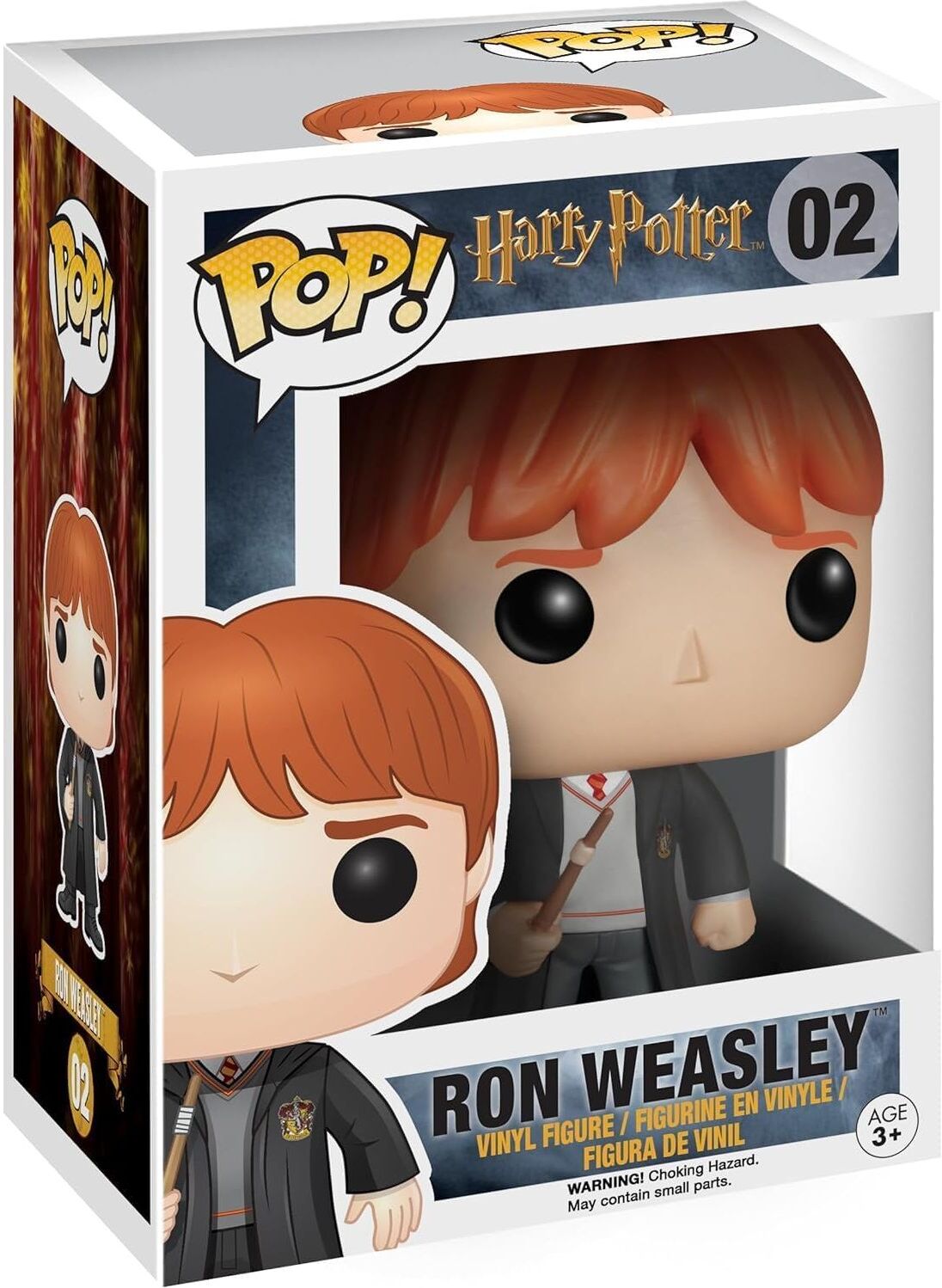 Funko Pop! Harry Potter Ron Weasley Vinyl Figure   Official Wizarding World Collectible