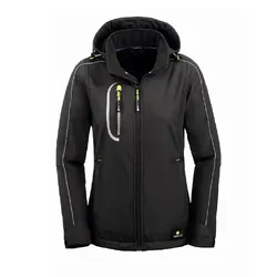 Damen Softshelljacke "MARYLAND" schwarz - 36 - schwarz