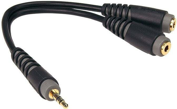 Klotz AYB-4 Y-adapter jack-naar-jack