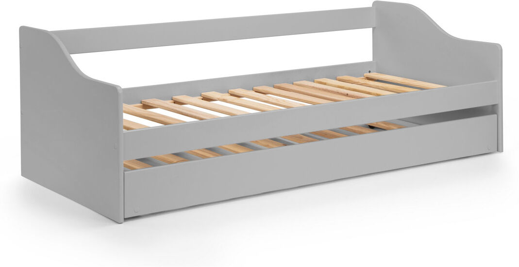 Marlow Home Co. Arneson Daybed Grey 66cm H X 97cm W X 195cm L