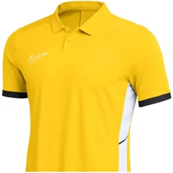 Nike, Herren, Sportshirt, DriFit Academy Poloshirt (M), Weiss, Schwarz, Gelb