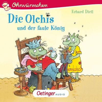 Die Olchis und der faule König - Erhard Dietl, Audio, 9783837366884