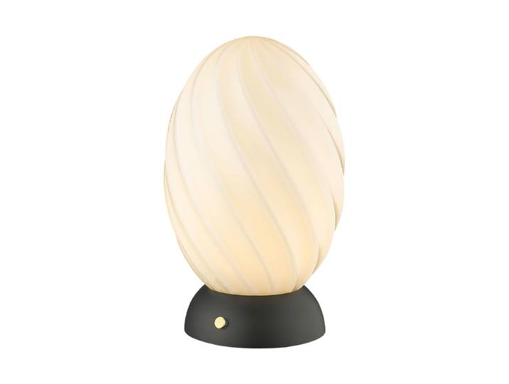 Design Tischlampe Twist Schwarz Halo Design