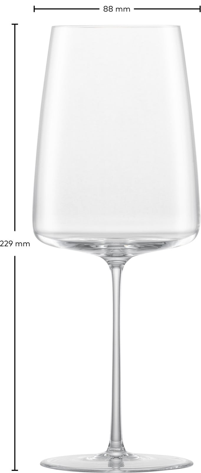 Zwiesel Simplify Tritan Kristal Wijnglas Set van 2 stuks Universeel