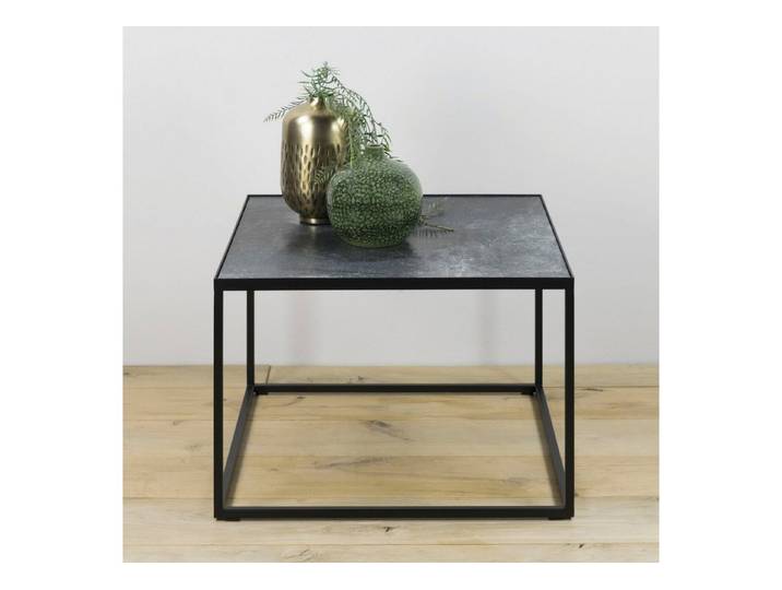 Spinder Design Beistelltisch Tijl, Metall, 60 x 40 x 60 cm, Fliese