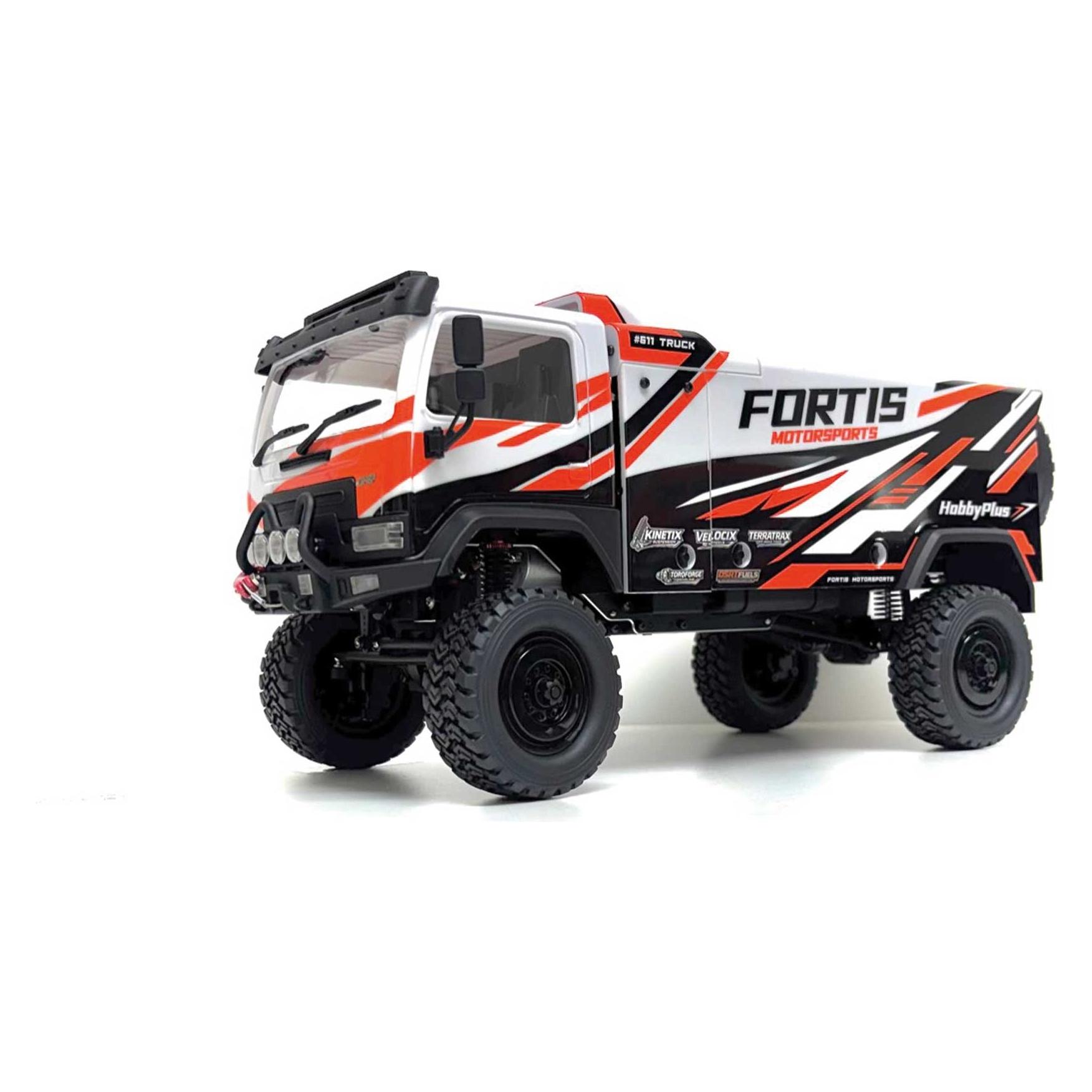 Hobby Plus RC Brushless Rally Truck DKR-4 Fortis 1/18 RTR - weiss (HBP1810820-WH)