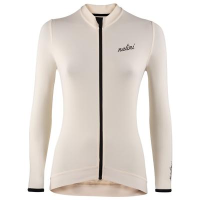 Nalini - Women's New Wrap L/S Jersey - Radtrikot Gr M beige