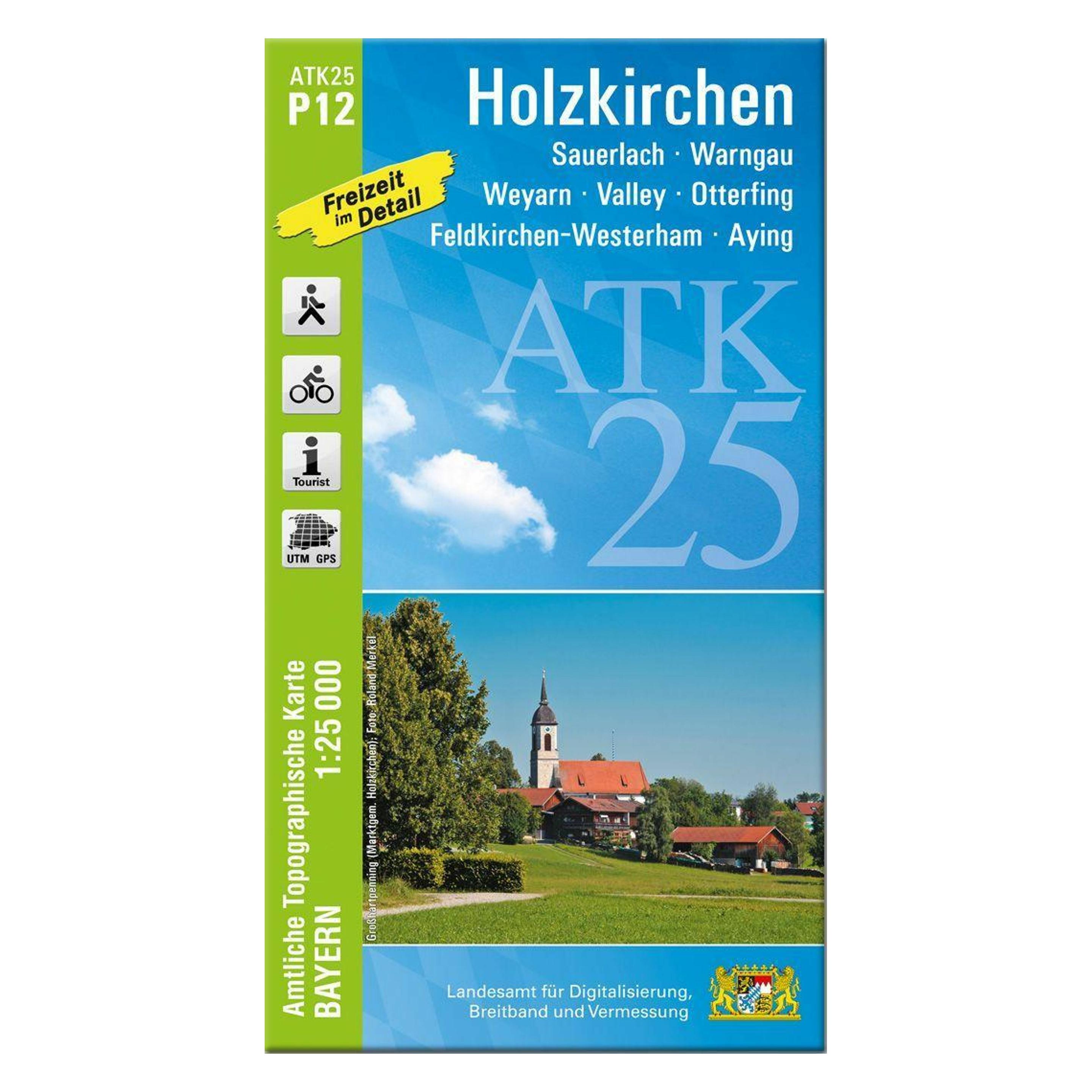 LDBV Bayern Amtliche Topographische Karte Bayern Holzkirchen (42899895)