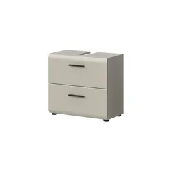 Waschbeckenunterschrank   , beige , Maße (cm): B: 60 H: 55