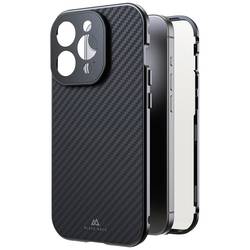 Black Rock 360° Glass Cover Apple iPhone 15 Pro Carbon Induktives Laden, Stoßfest 1310TGCB02