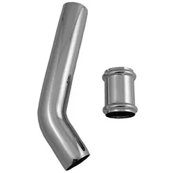 Duravit Ablaufbogen Architec chrom, mit Doppelmuffe