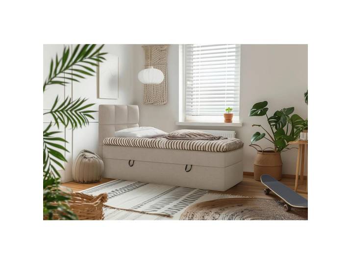 Boxbett Mit Topper & Bettkasten 90x200 Polly