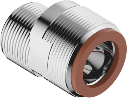 Dornbracht S-Anschluss mit Dichtung 04110400700-00 G3/4-AGx1/2-NPT chrom