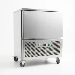 Romux® Schockfroster Edelstahl 5 Einschübe Umluft | Professioneller Schnellkühler für Gastronomie & Hotellerie