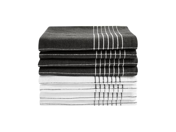 Torchons carreaux coton - lots - Blancheporte