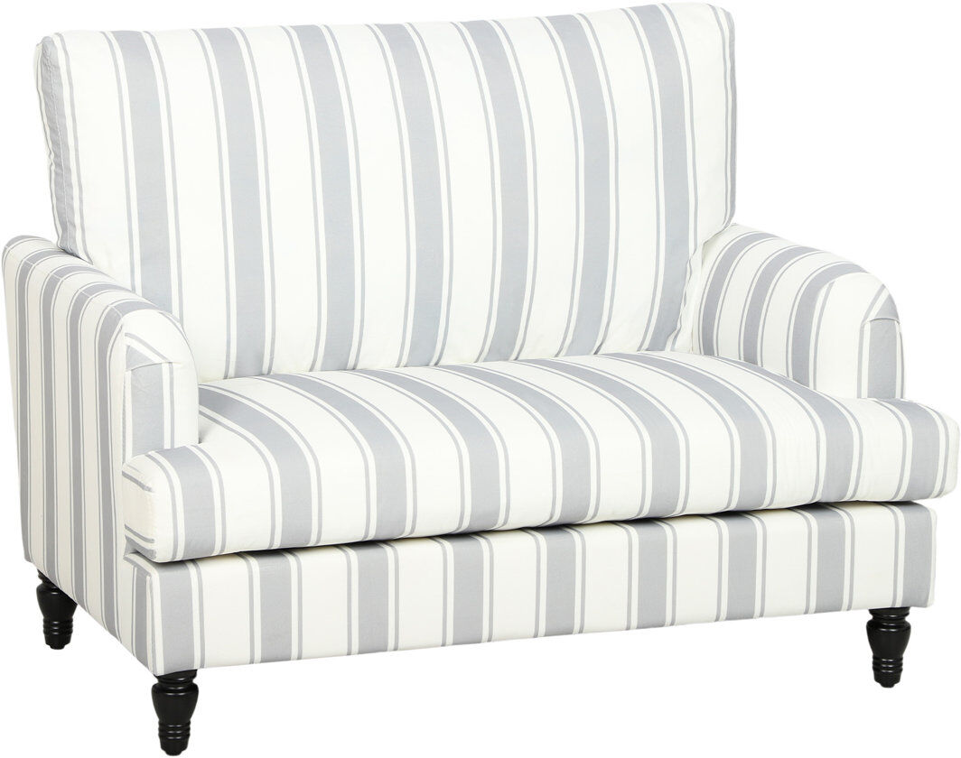 Marlow Home Co. Velvet Armchair Grey, Black 82cm H X 115cm W X 82cm D