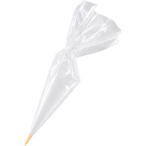 Tescoma Spritzbeutel DELICIA 630437, Set, gerollt, Einweg, aus Kunststoff, transparent, mit Mini-Tülle, 30 cm, 6-teilig