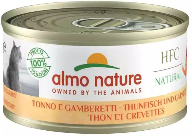 Almo Nature HFC GATTO LATTINA 70GR TONNO E GAMBERETTI