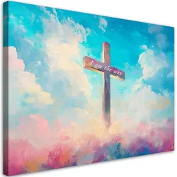 LEINWANDBILD Künstlerische und religiöse Werke 45x30cm