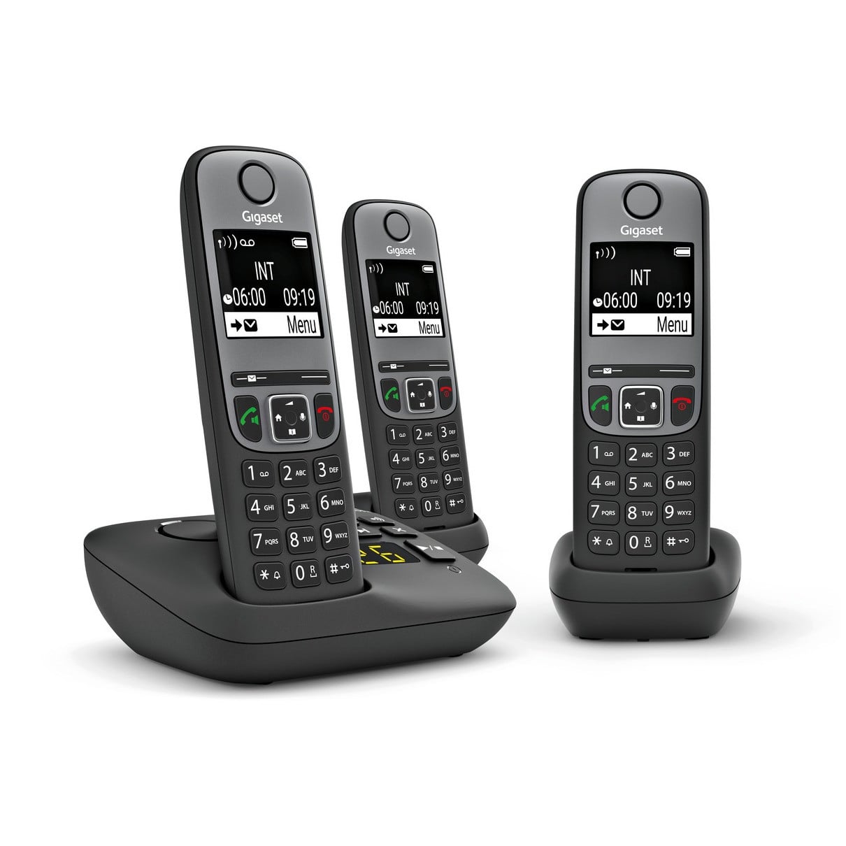 Gigaset A705A Trio Huistelefoon Zwart