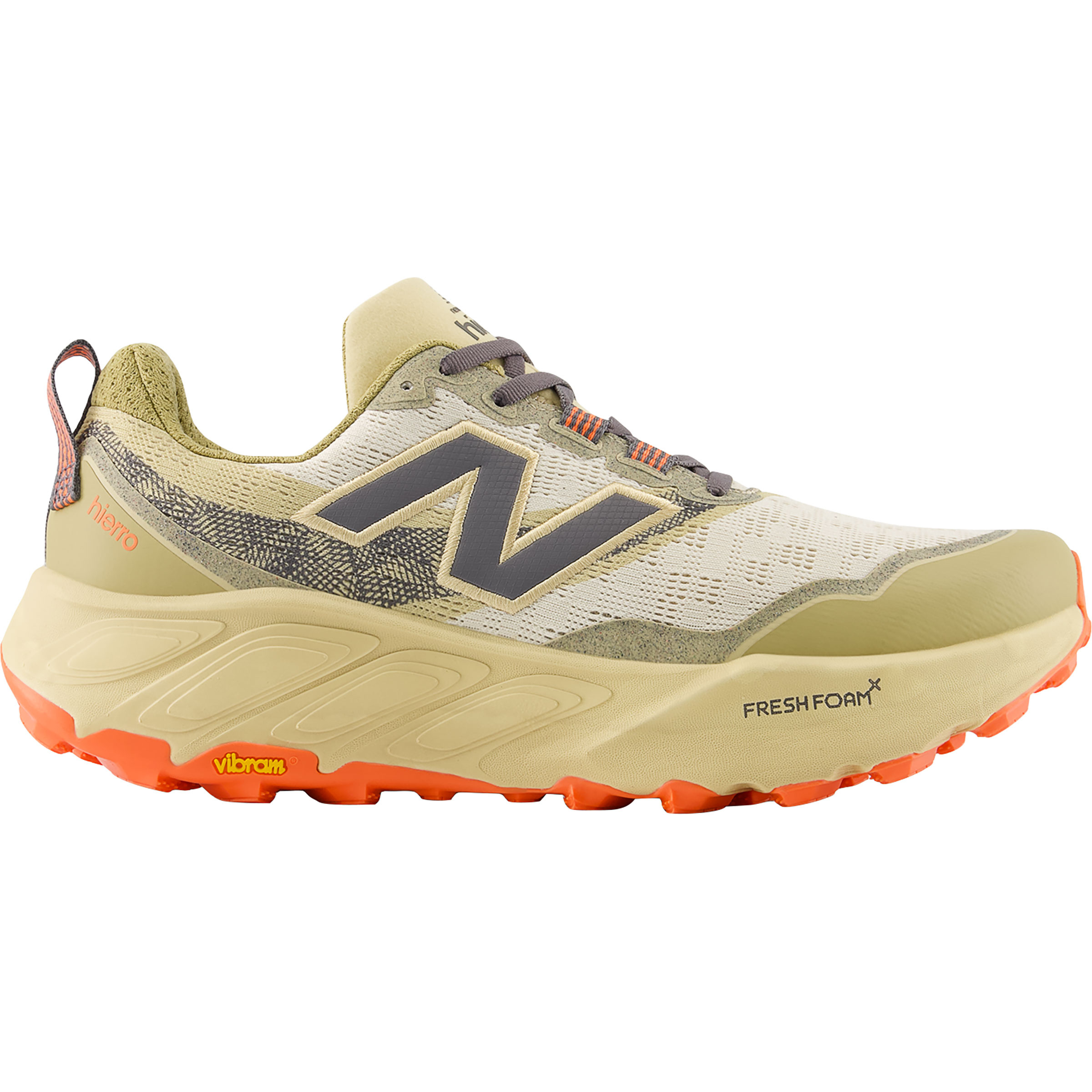 New Balance Fresh Foam X Hierro V9 Herren Trailrunningschuhe beige Größe 44.5 Trailrunning Atmungsaktiv