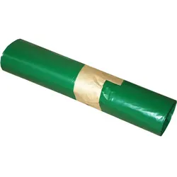 Müllbeutel grün 70 L 35 my (Typ 60) starkes LDPE Material, 575 x 1000 mm