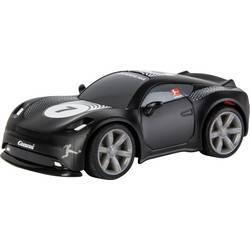 Carrera 370430043 CARRERA - Bundesliga - 2.4GHz Mini RC schwarz 370430043 1:43 RC Modellauto Elektro Rennwagen inkl. Akku und Ladekabel
