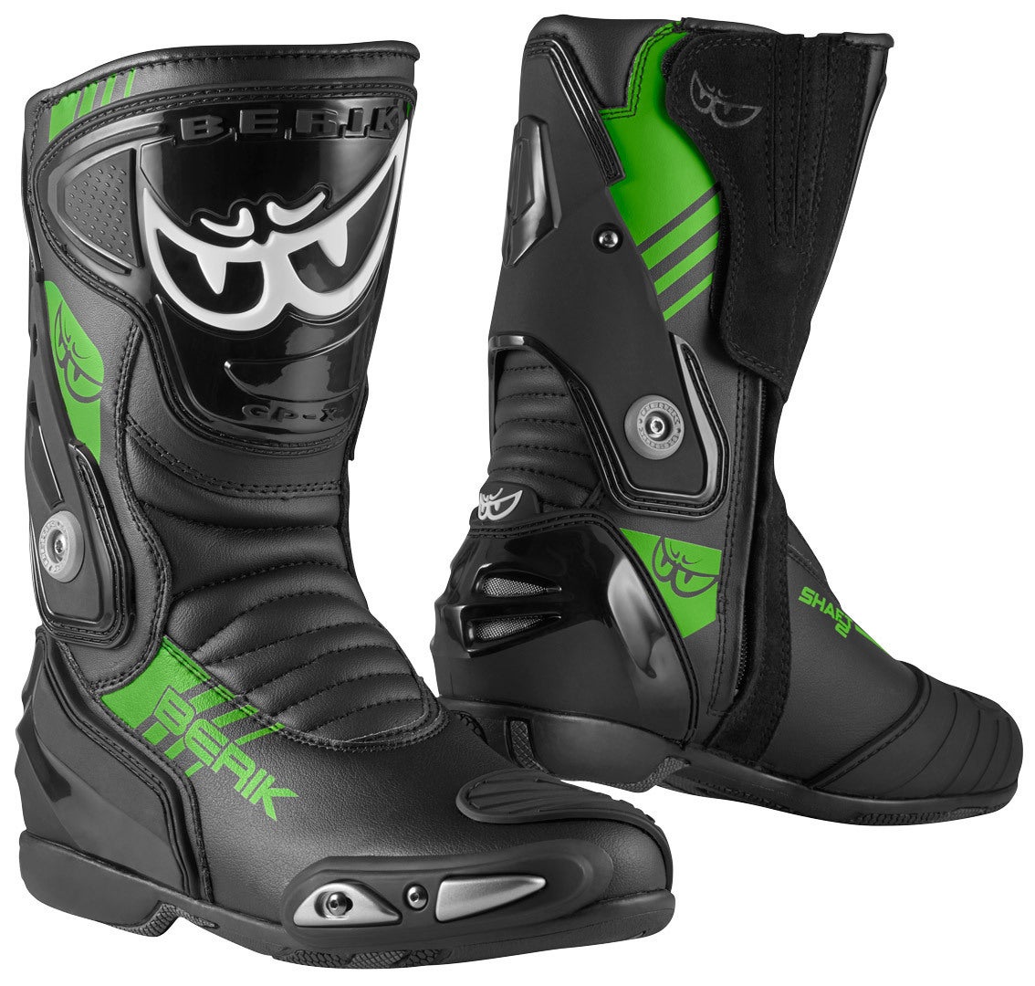 Berik Shaft 3.0 Motorradstiefel BOT-1448-BK-16-38