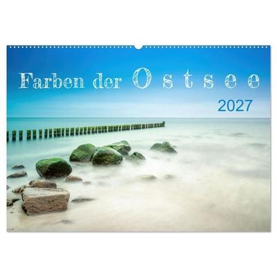Farben der Ostsee (Wandkalender 2027 DIN A2 quer), CALVENDO Monatskalender