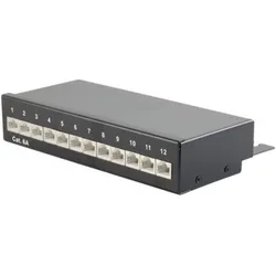 Shiverpeaks 75076 Cat6a RJ-45, Server Zubehör, Schwarz