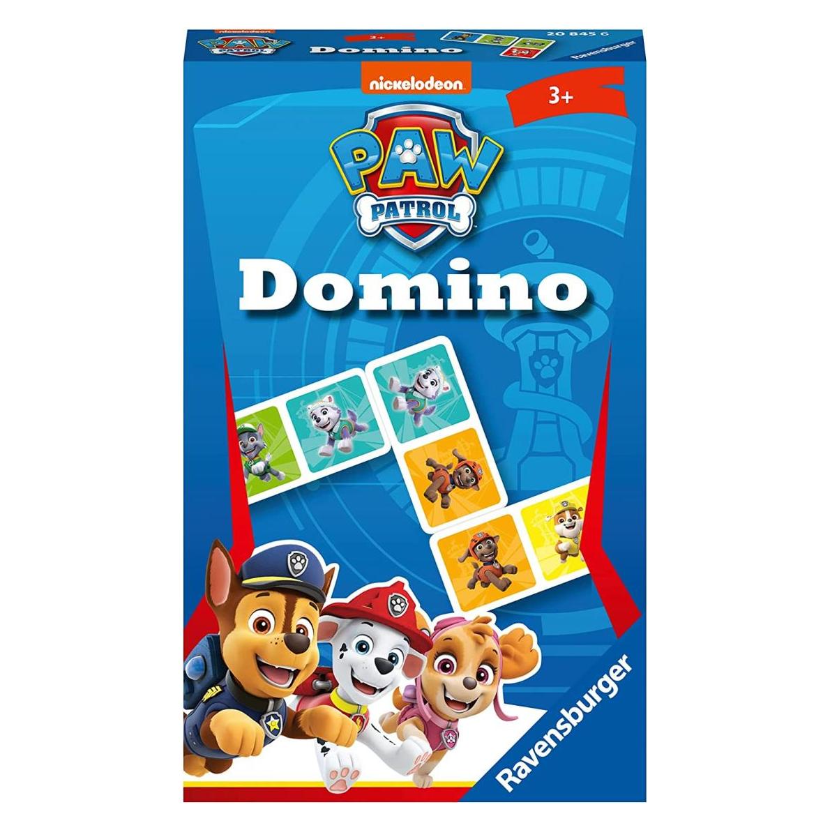 Ravensburger Paw Patrol Domino (Deutsch, Englisch, Französisch, Niederländisch, Portugiesisch, Spanisch, 2 - 6 Spieler) (00.020.845)