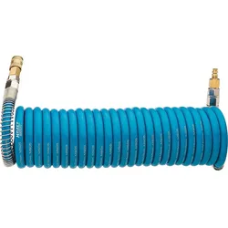 Spiralschlauch HAZET 1/4'' IG x NW 7,2, L: 7,62m mit Drehgelenk